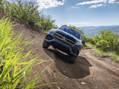 slide image for gallery: 24630 | Mercedes-Benz GLS бездорожье
