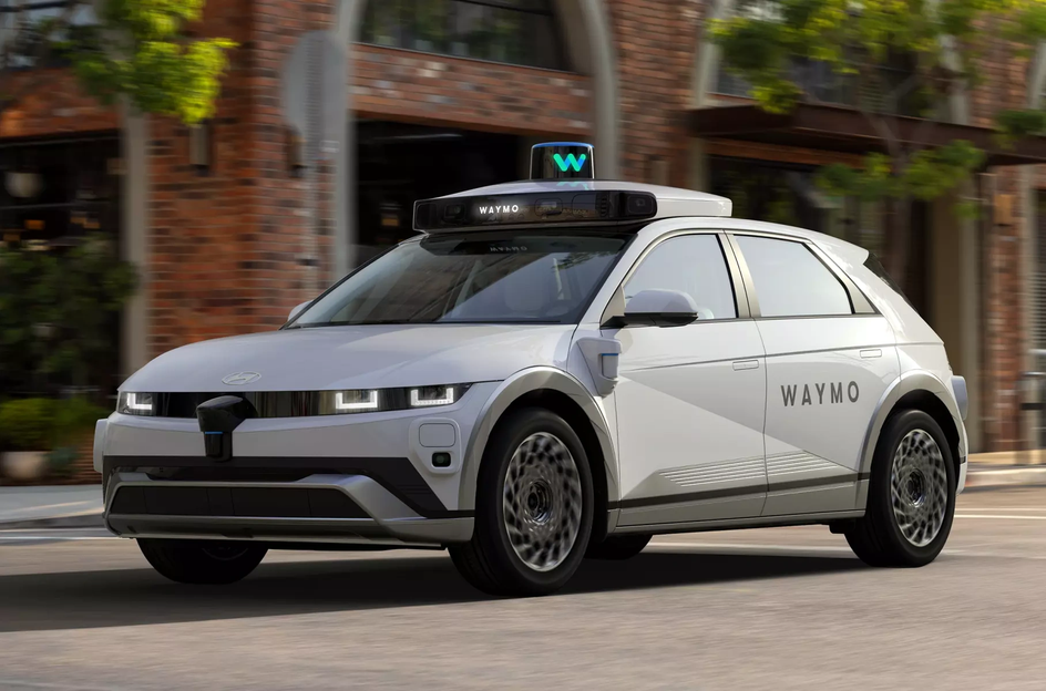 Беспилотник Waymo на базе Hyundai Ioniq 5