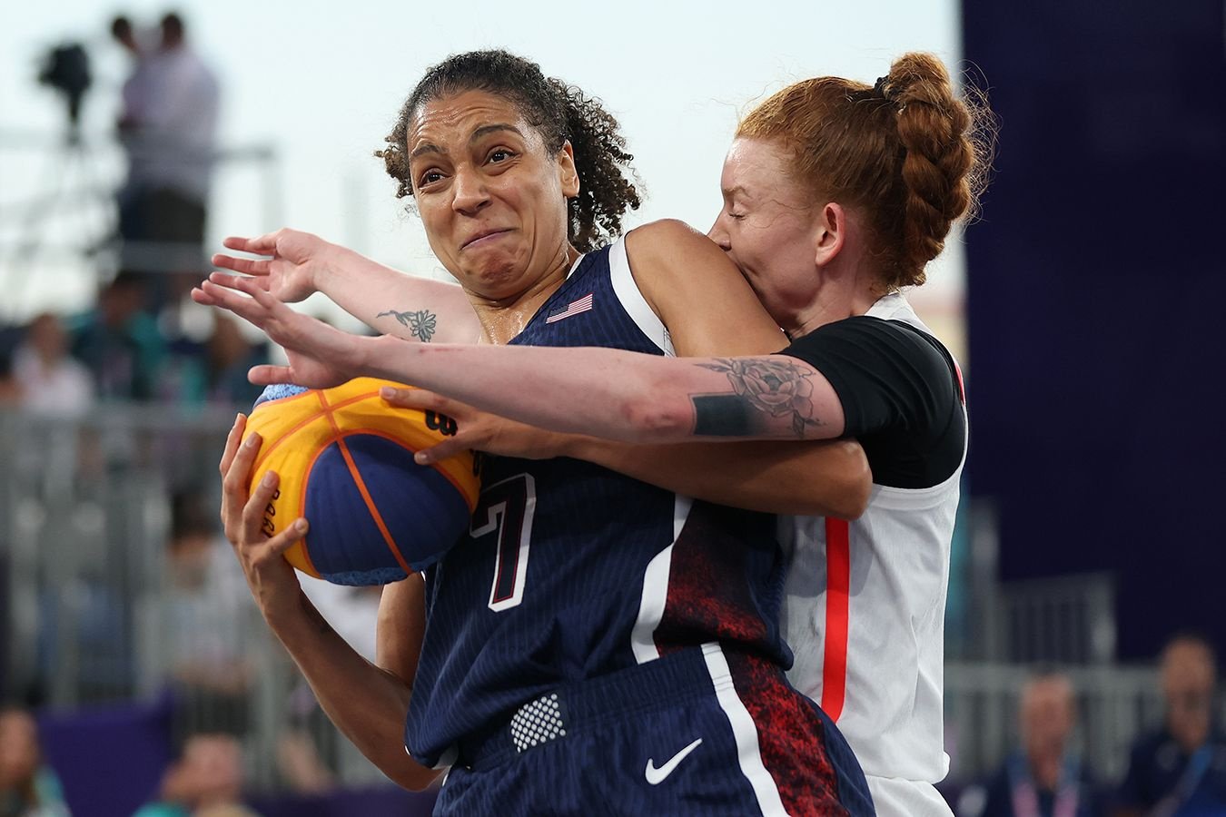 Женская сборная США завоевала бронзовую медаль в баскетболе 3×3 на ОИ-2024