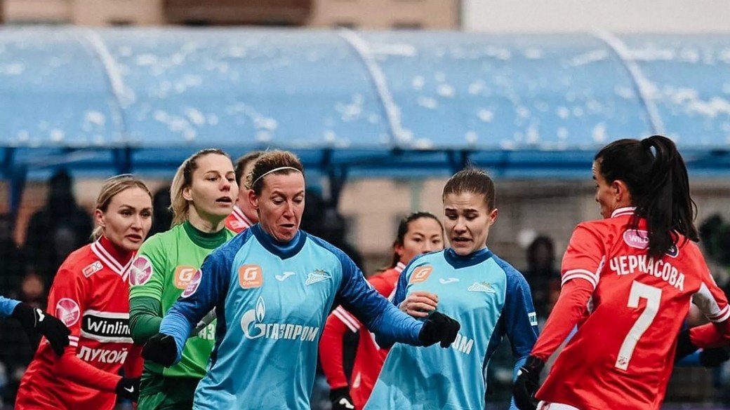 «Спартак» проиграл «Зениту» в первом матче в женской истории клуба