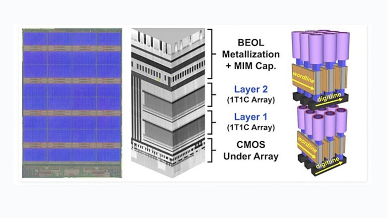 Фрагмент документа Micron с презентации двухслойной памяти FeRAM