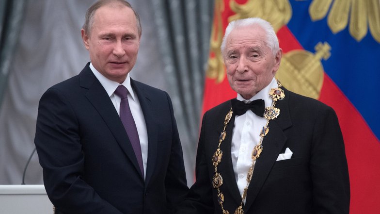 Юрий Григорович и Владимир Путин Юрий Григорович и Владимир Путин