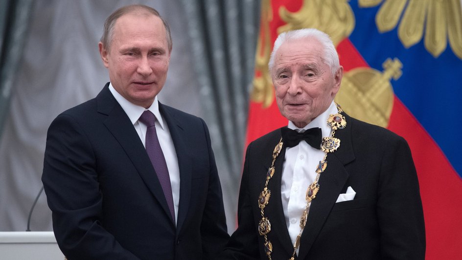 Юрий Григорович и Владимир Путин Юрий Григорович и Владимир Путин