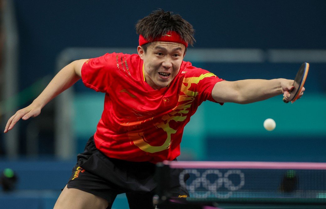 Первая ракетка мира по настольному теннису Ван Чуцинь выбыл из третьего раунда на ОИ-2024