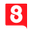 Логотип - 8 канал — Красноярский край