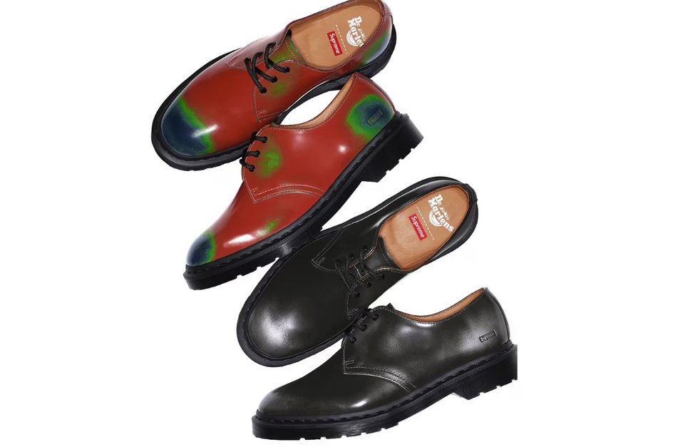 Обувь из коллаборации Supreme x Dr. Martens 1461 Oxford Shoe