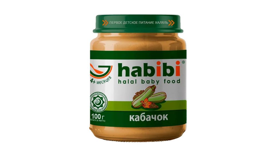 Овощное пюре Habibi — кабачок Овощное пюре Habibi — кабачок
