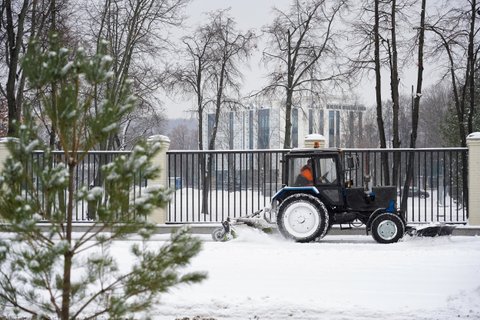 Снег Москва Снегопад