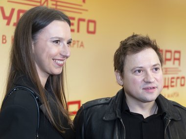 Андрей Гайдулян с бывшей женой Александрой Велескевич Андрей Гайдулян с бывшей женой Александрой Велескевич