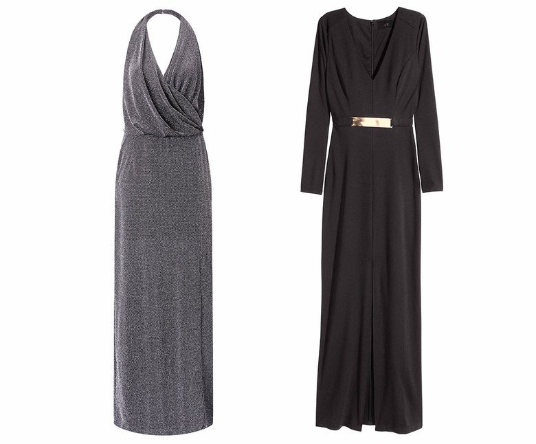 Слева: платье Mango, 5499 руб.; справа: платье H&M, 3499 руб.