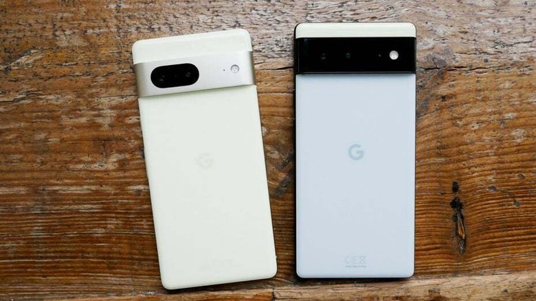 Google Pixel 6 и Google Pixel 7. Фото: t3n