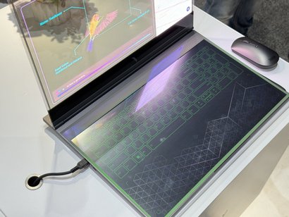 прозрачный ноутбук Lenovo