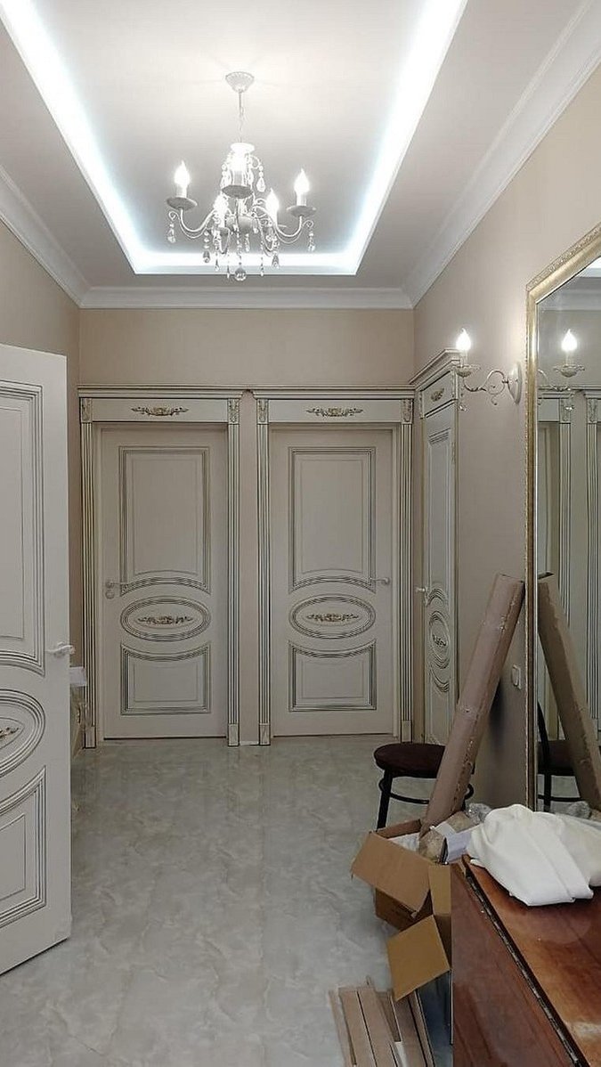 Фото межкомнатных дверей в интерьере квартиры, кухни, ванной или санузла