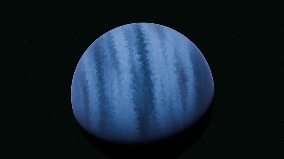 WASP-107 b — мир размером с Юпитер, масса которого составляет лишь десятую часть массы этой планеты.