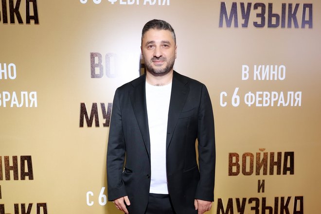 Сарик Андреасян на премьере фильма «Война и музыка», фото: пресс-служба Сарик Андреасян на премьере фильма «Война и музыка», фото: пресс-служба