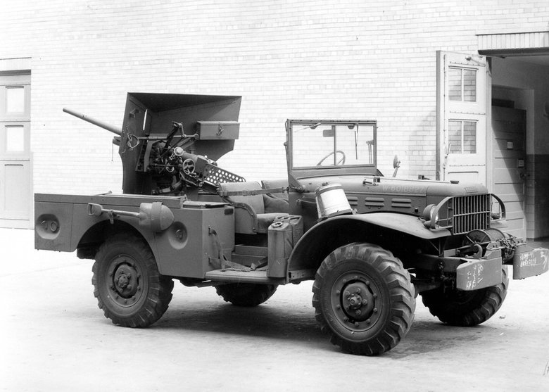 Вклад компании в победу во Второй мировой — знаменитый грузовик Dodge WC-51. Благодаря грузоподъемности в 750 кг, в частях Советской Армии эту машину прозвали «Додж три четверти»