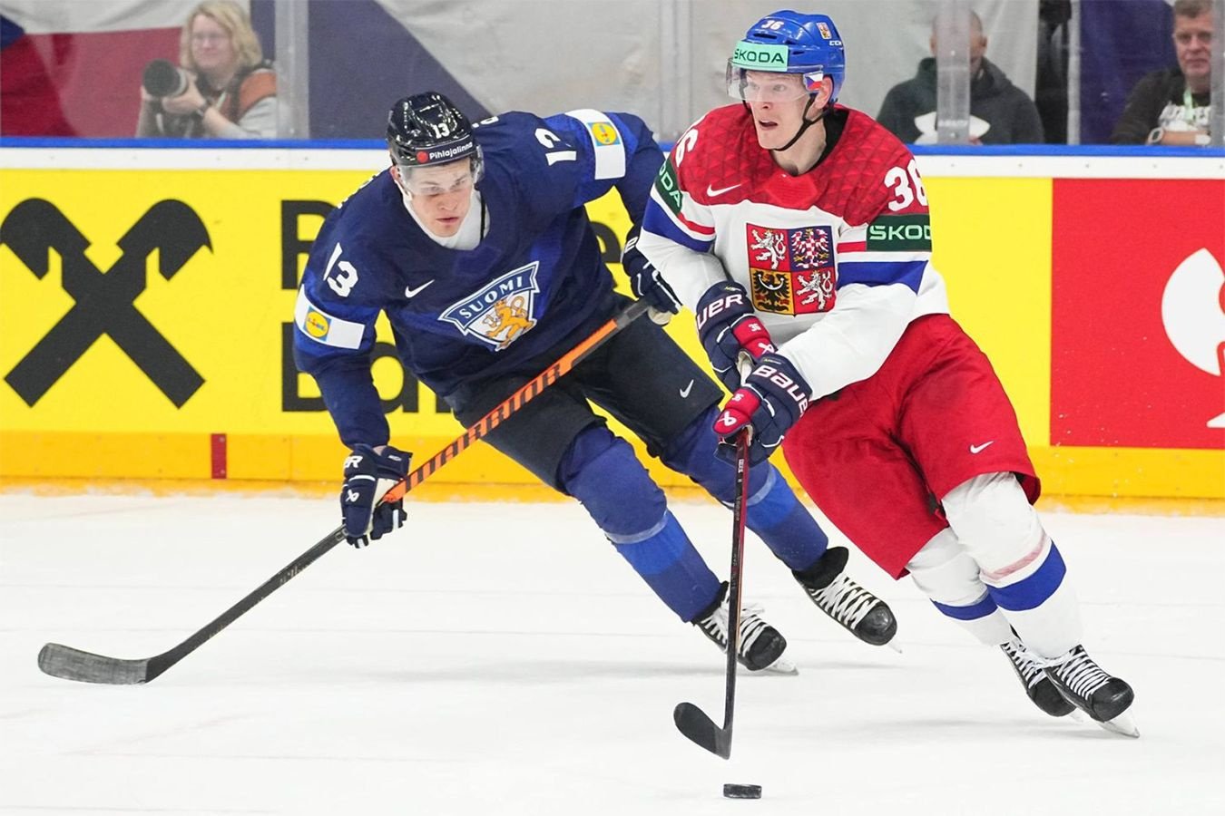 Сборная Финляндии по буллитам уступила Чехии в матче чемпионата мира — 2024