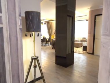 Прихожая в квартире Юлии Бароновской