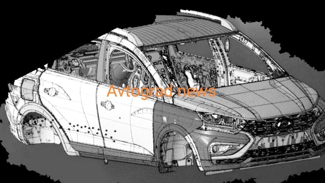 В Сети появились изображения салона новой Lada Granta