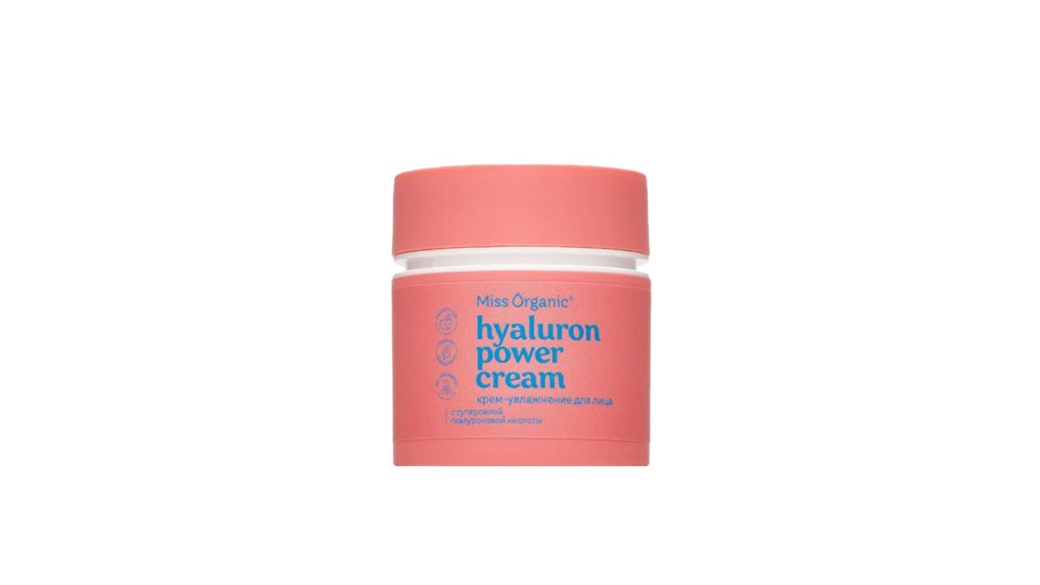 Крем для лица Miss Organic Hyaluron power cream. Крем для лица Miss Organic Hyaluron power cream.