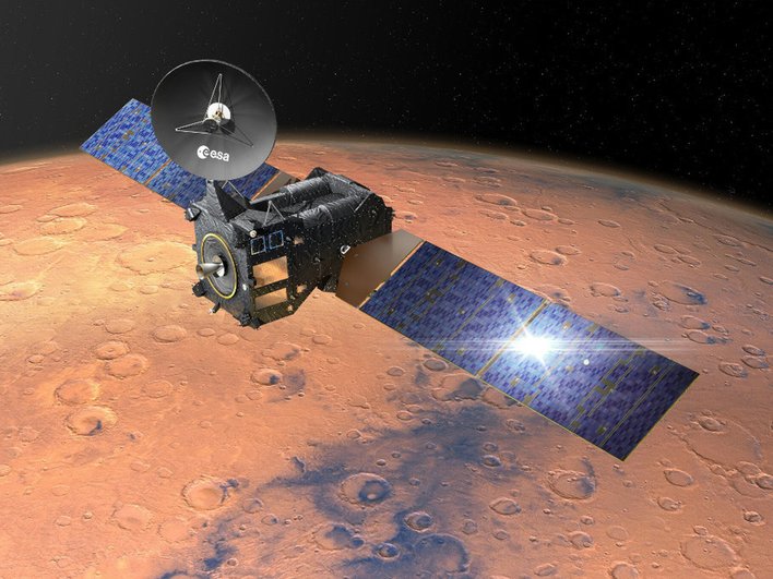 ExoMars Trace Gas Orbiter внешний вид ExoMars Trace Gas Orbiter внешний вид