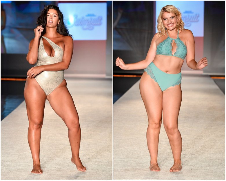 В начале августа показ Sports Illustrated с участием plus-size моделей раскритиковали за пропаганду ожирения. 
