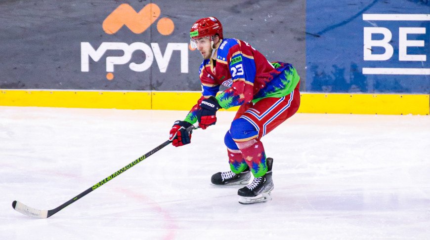 «Юность» обыграла «Витебск» в матче чемпионата страны по хоккею