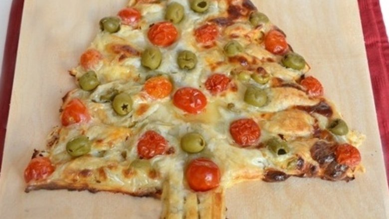 Новогодняя пицца «Елочка»
