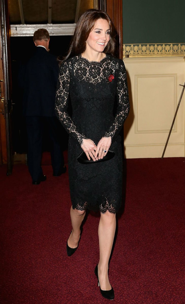 Кейт Миддлтон в платье от Dolce&Gabbana