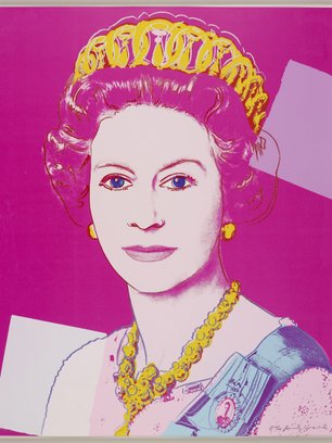 Slide image for gallery: 8409 | Elizabeth II pink