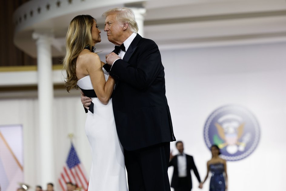 Мелания и Дональд Трамп