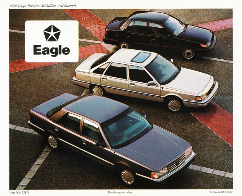 Линейка первых моделей Eagle — тяжкое наследие, оставшееся от American Motors
