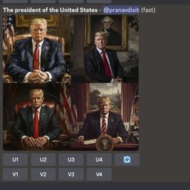 Midjourney Дональд Трамп
