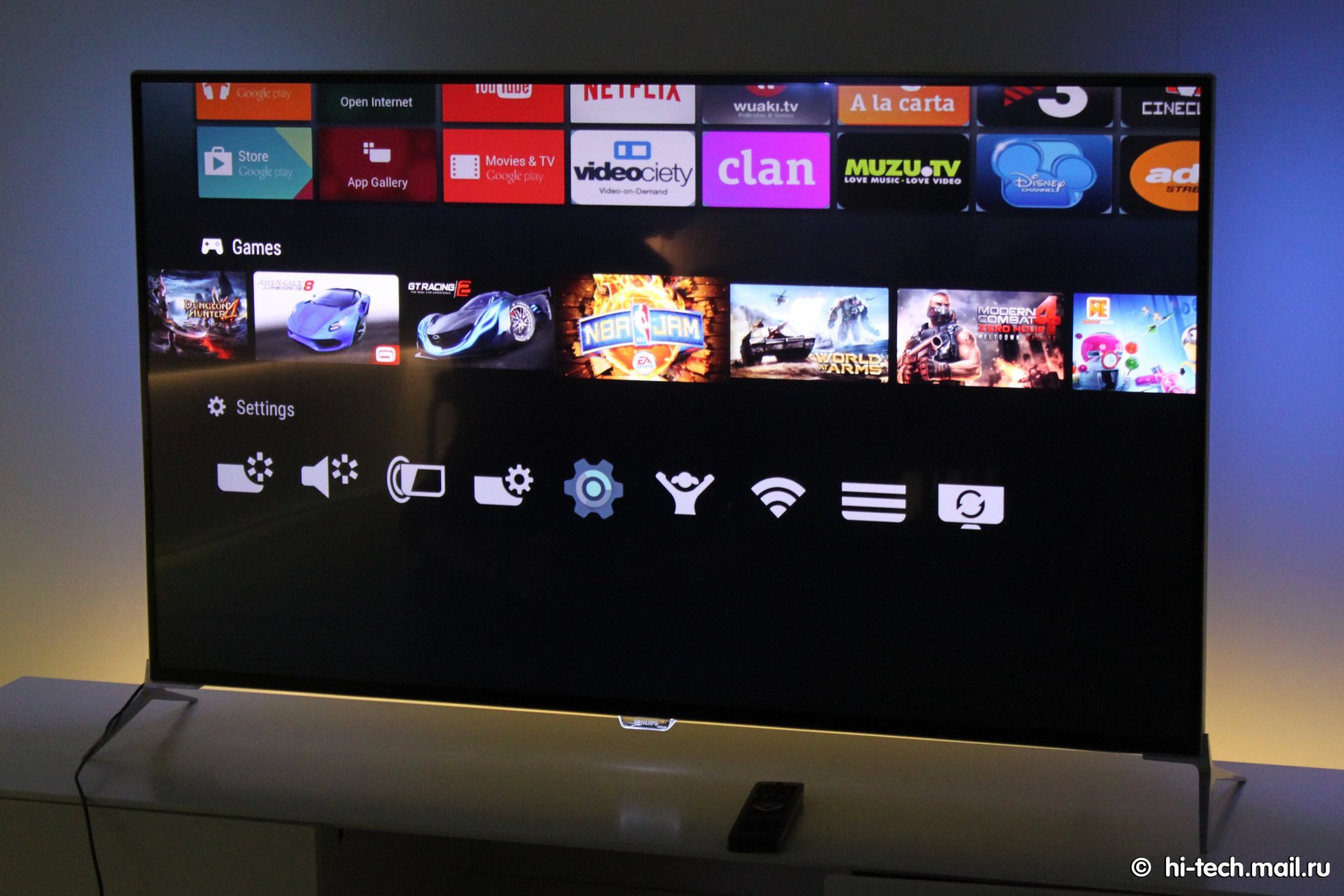 Новейшие телевизоры Philips на Android TV - Hi-Tech Mail.ru