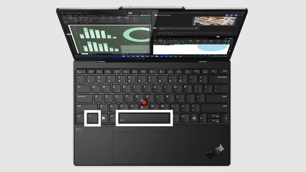 Клавиатура Lenovo ThinkPad Z13. Фото: lenovo.com