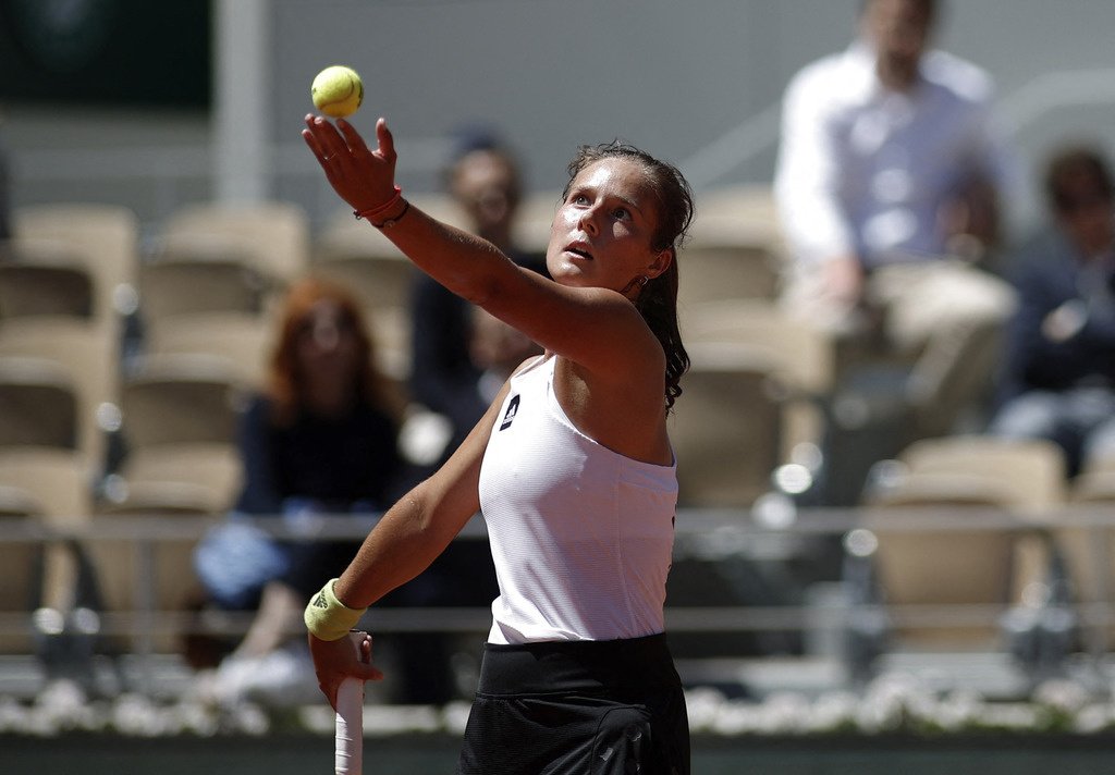 Дарья Касаткина уступила Марии Саккари в четвертьфинале в Берлине, проиграв первый сет 0:6