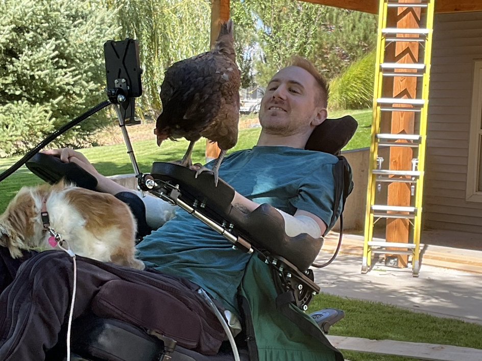 Роб Грейнер на природе