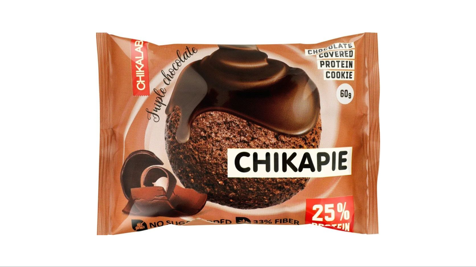 Протеиновое печенье фирмы Chikalab серия тройной шоколад