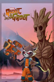 Ракета и Грут: постер