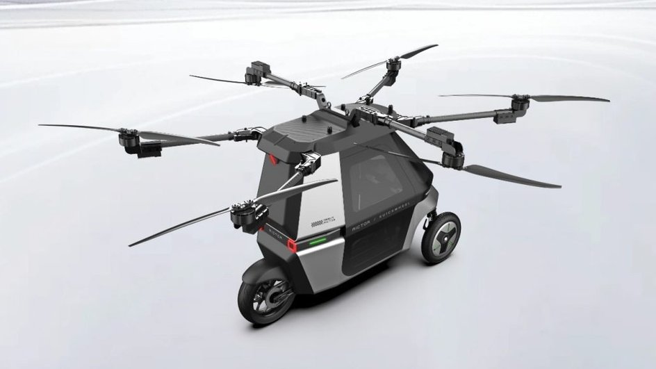 Kuickwheel запустила в производство летающий мотоцикл Skyrider X6 Kuickwheel запустила в производство летающий мотоцикл Skyrider X6