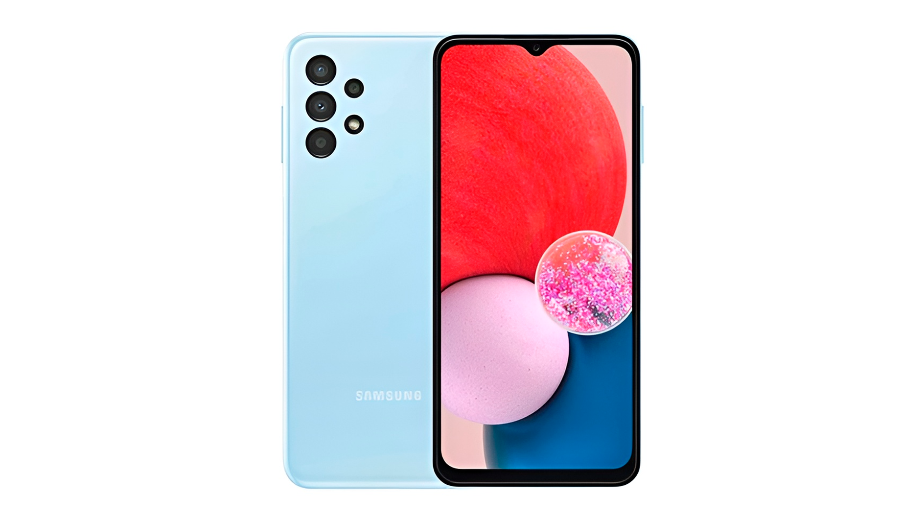Samsung Galaxy A13, очень хороший недорогой телефон Samsung, обладает экраном с высоким разрешением и мощным 8-ядерным процессором.