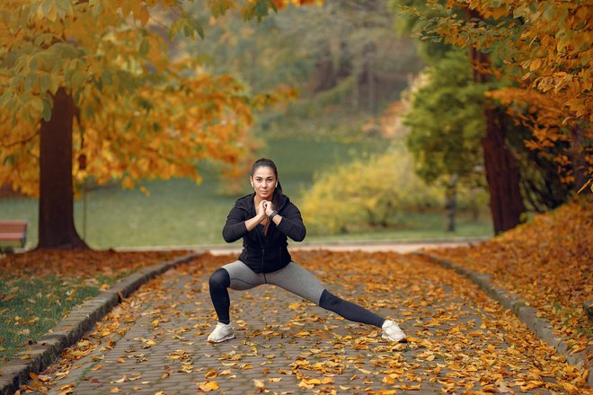 осень спорт осень спорт