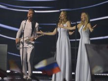 Выступление Полины Гагариной (фото: eurovision.tv/Andres Putting (EBU))