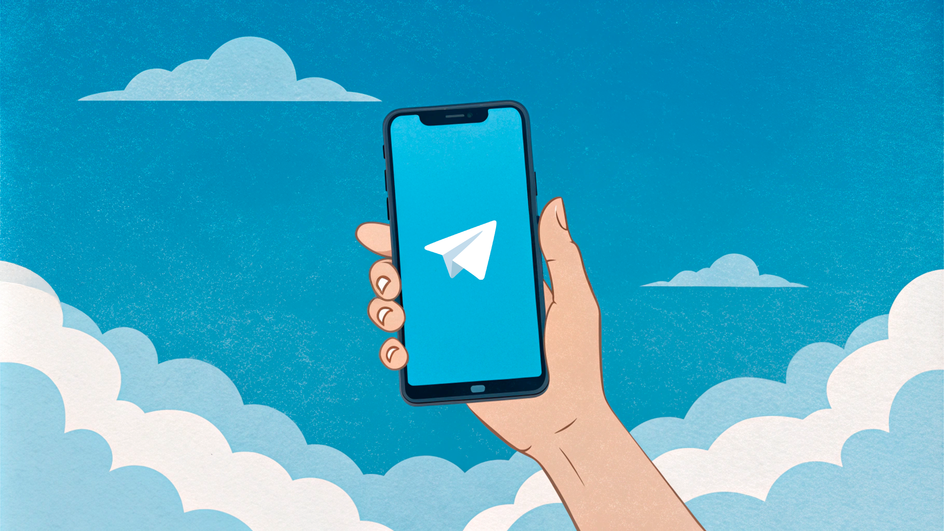 Telegram иллюстрация