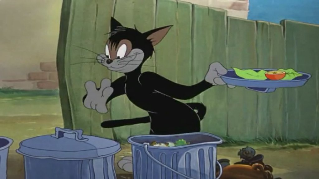 Кадр из мультфильма «Том и Джерри».