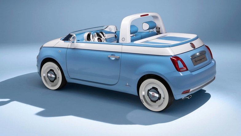 slide image for gallery: 23682 | Из Fiat 500 сделали очень милый пикап
