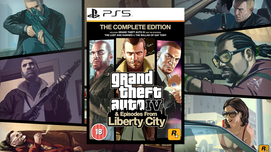 GTA 4 постер