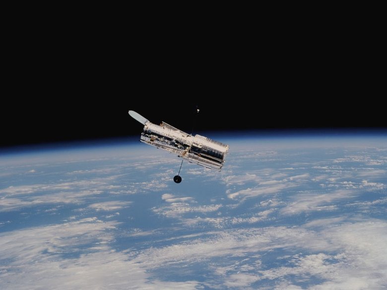 Один из самых известных на данный момент телескопов — Hubble. Фото: NASA