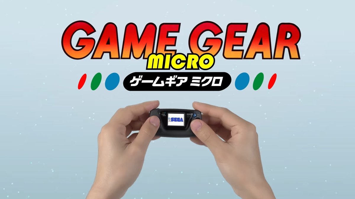 Sega представила Game Gear Micro. Игровая консоль в миниатюрном корпусе -  Hi-Tech Mail.ru