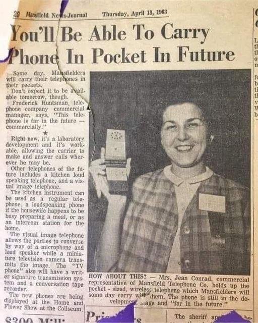 Газета, выпущенная в апреле 1963 года. Фото: reddit.com